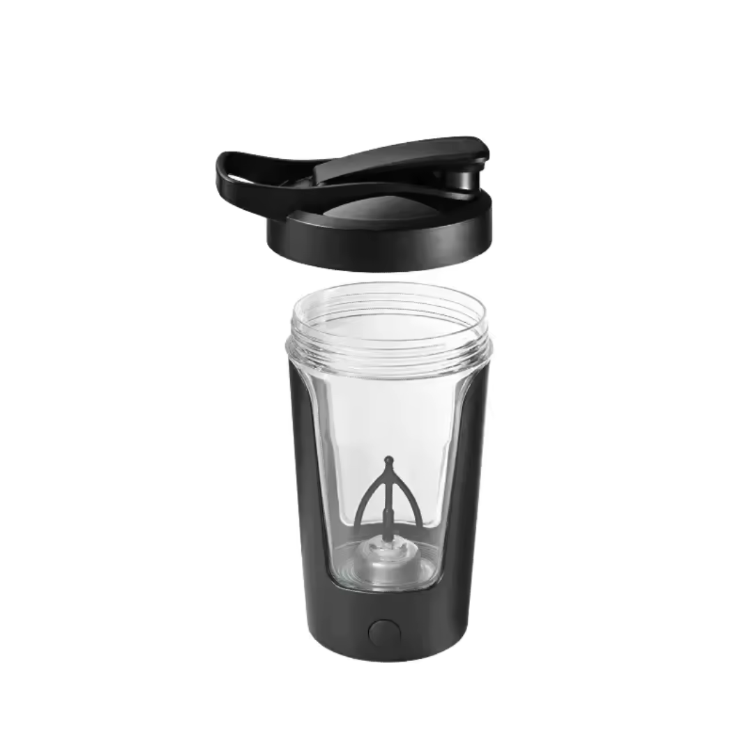 Vaso Mezclador Eléctrico Portátil Recargable por USB – Batidor de Proteína y Shaker